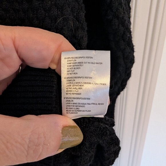 Cloth By Design Black Cardigan - Picture 5 of 6